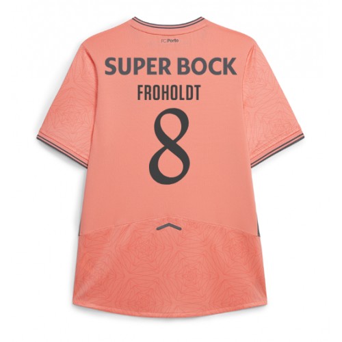 Porto Victor Froholdt #8 Segunda Equipación 2025-26 Manga Corta Porto Victor Froholdt #8 Segunda Equipación 2025-26 Manga Corta